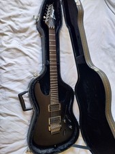 ibanez s520-wk,equipped with seymour duncan nazgul/sentient,incl hardcase