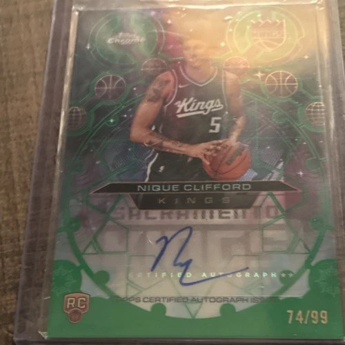 2025 Topps Chrome Nique Clifford Base (RAW)