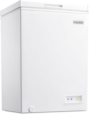 Upright Freezer 3.5 Cu Ft Low Noise White