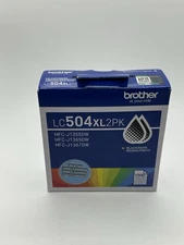 Brother International LC504BKS 2 pk Black Ink Cartridges Exp 6/2028