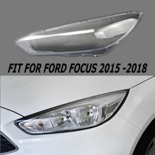Cubierta de faro izquierdo auto para Ford Focus 15-18 17 pantalla lente de faro