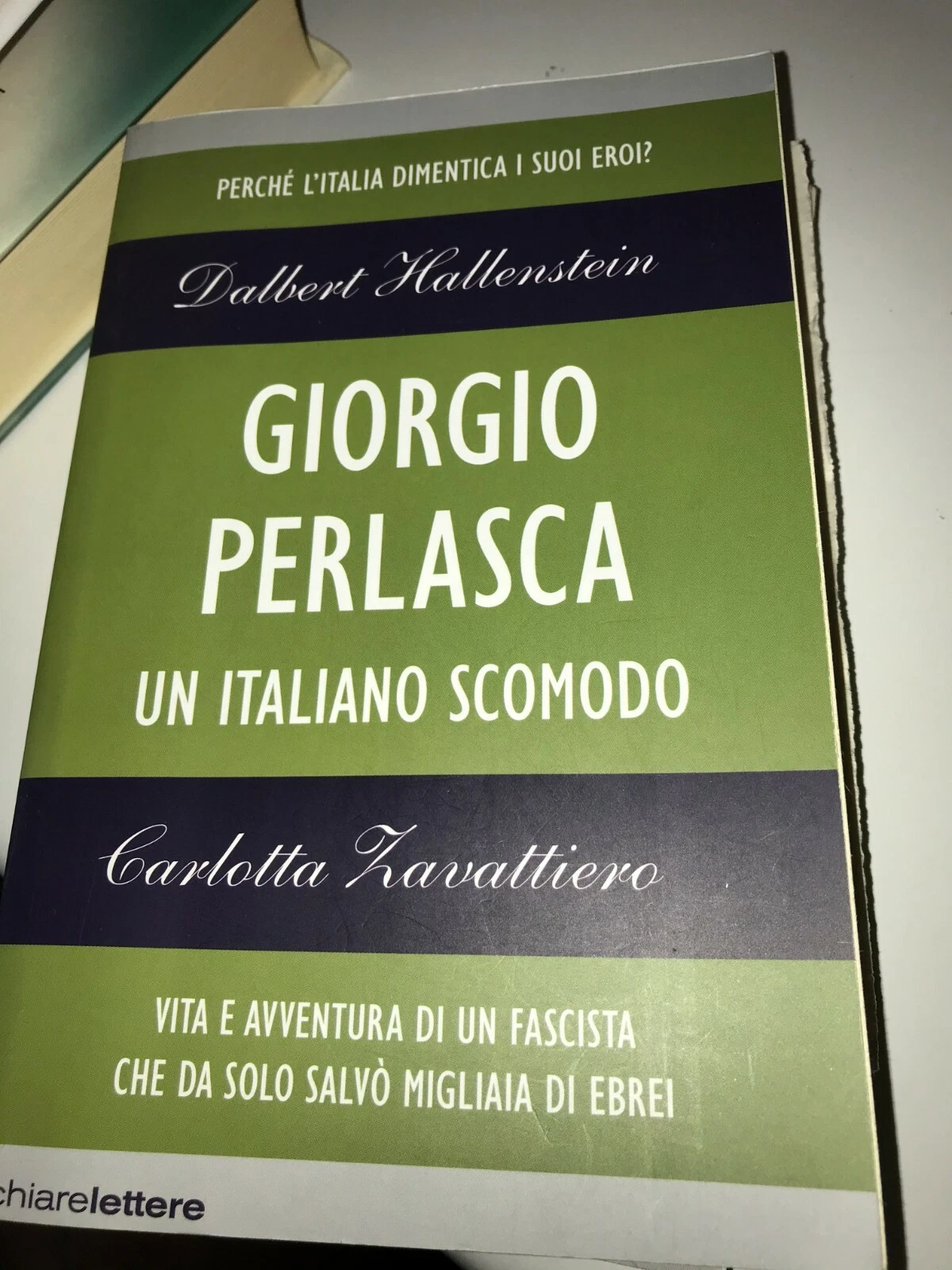 HALLENSTEIN, ZAVATTIERO - GIORGIO PERLASCA - CHIARELETTERE - 2010 - Foto 1 di 1