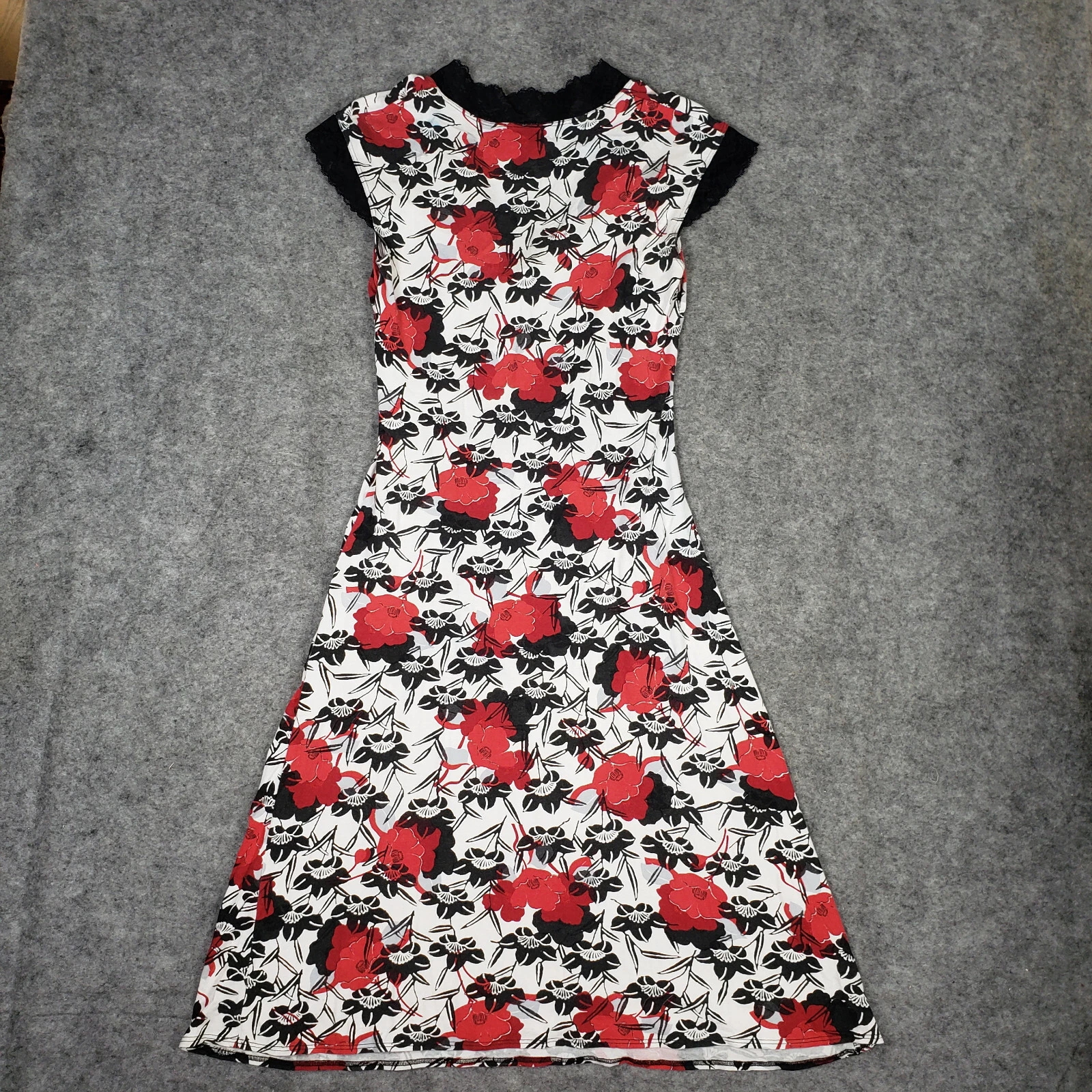 Abito vintage Kay Celine donna grande floreale capricci boho made USA