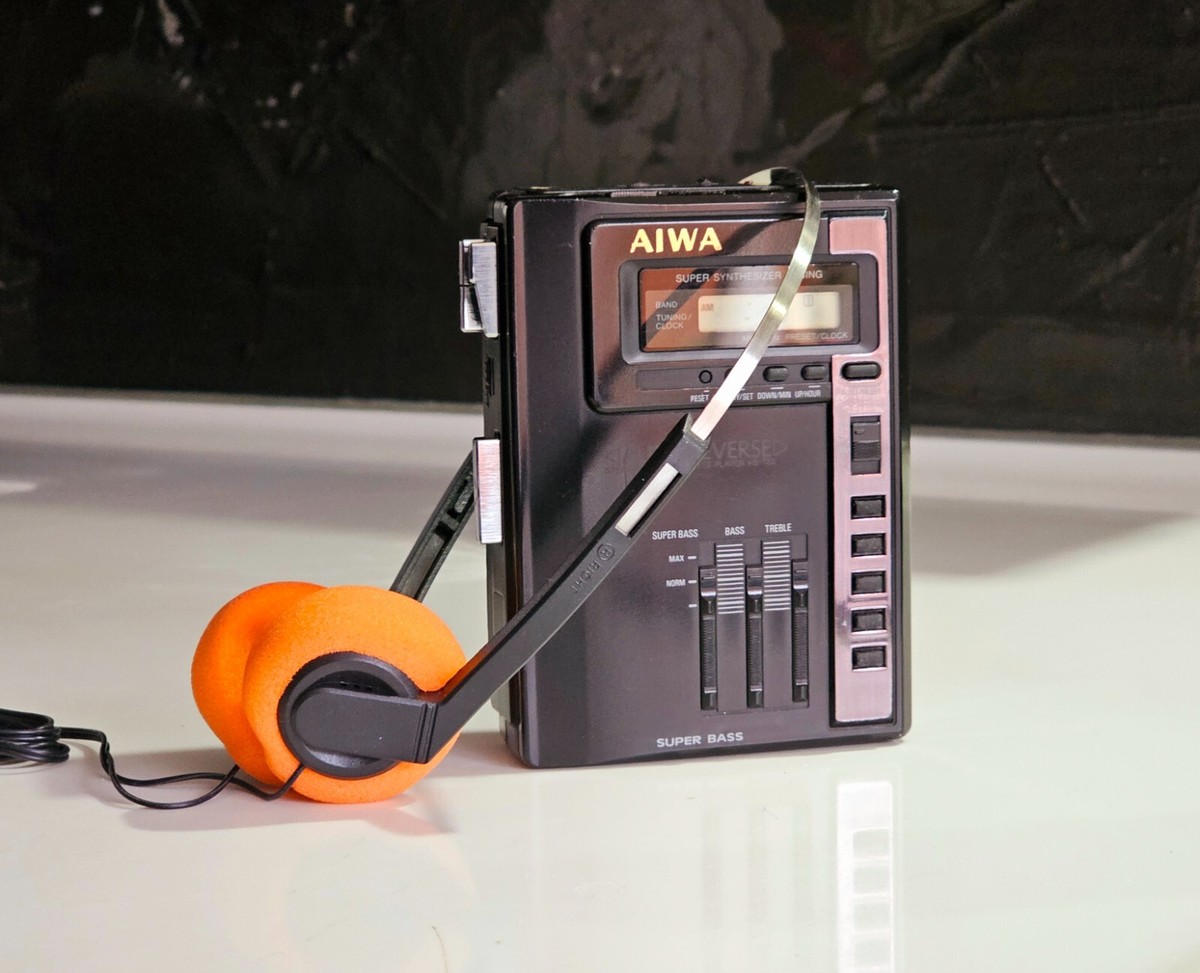 Aiwa HS-T50 Walkman Time/Radio Cassette Player fully Working | eBay