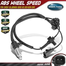 Rear Left or Right ABS Wheel Speed Sensor for Chevy Silverado 2500 HD GMC Sierra