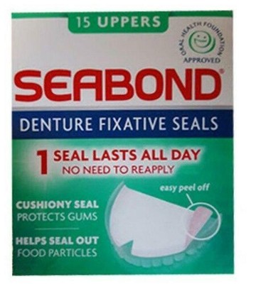 Sea Bond denture fixative seals uppers 15 (5010934001917)