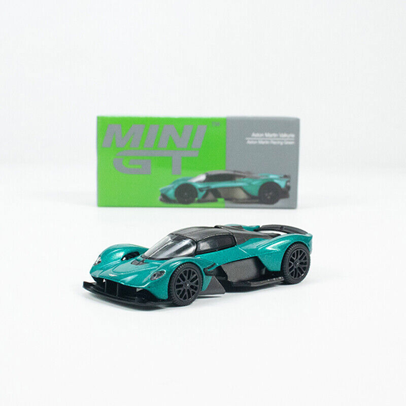 MINIGT 1:64 Alloy Model Car Aston Martin Valkyrie Racing Sport Vehicle #600
