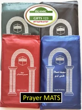 Islamic Prayer Rugs BULK Portable Pocket Prayer Mats Ramadan Decor Islamic Gifts