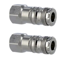 High Pressure Quick Coupler Sockets - Includes 2 Sockets