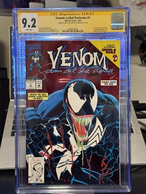 🚨 Venom Lethal Protector #1 - SIGNED & SKETCH by Sam De La Rosa