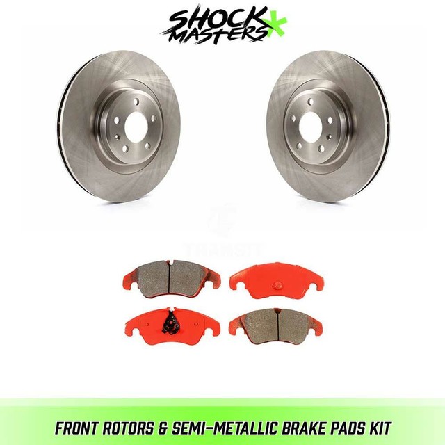 Front SemiMetalic Brake Pads & Rotors Kit for 20122013 Audi A5 eBay