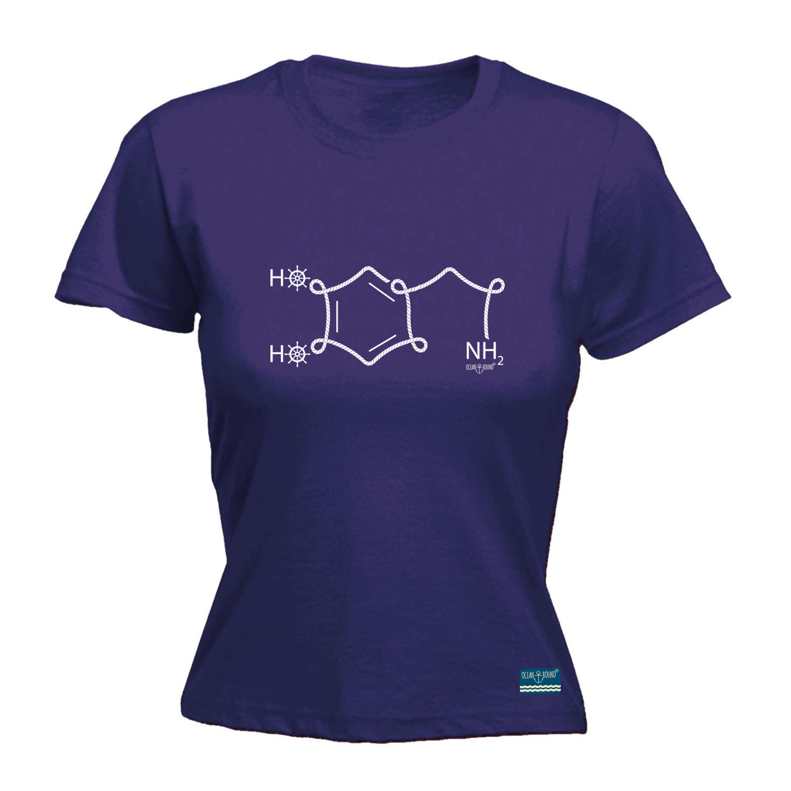 Sailing Ob Nh2 Chemical Structure - Womens T Shirt Funny T-Shirt Gift Novelty