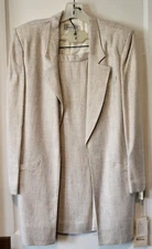 NWT Michelle Stuart Business Skirt Suit SZ 12 #49