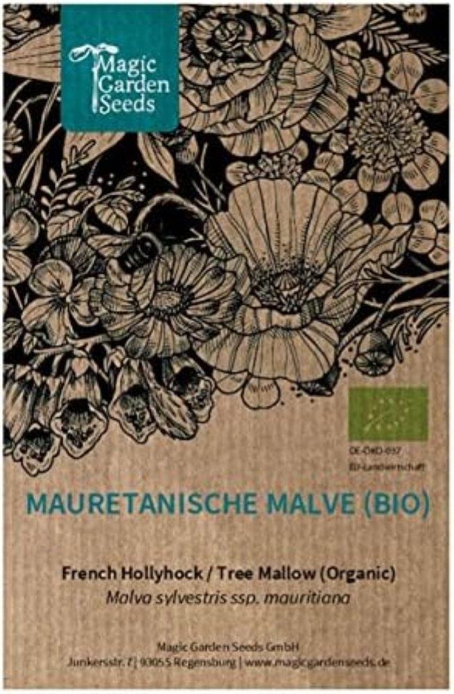 Malva mauritana (Malva sylvestris ssp. mauritiana) Biologico - circa. 150 semi