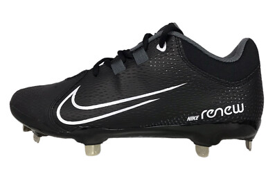 Nike Hyperdiamond 4 Pro Softball Women s Metal Cleats Black Size 9 CZ5920-005
