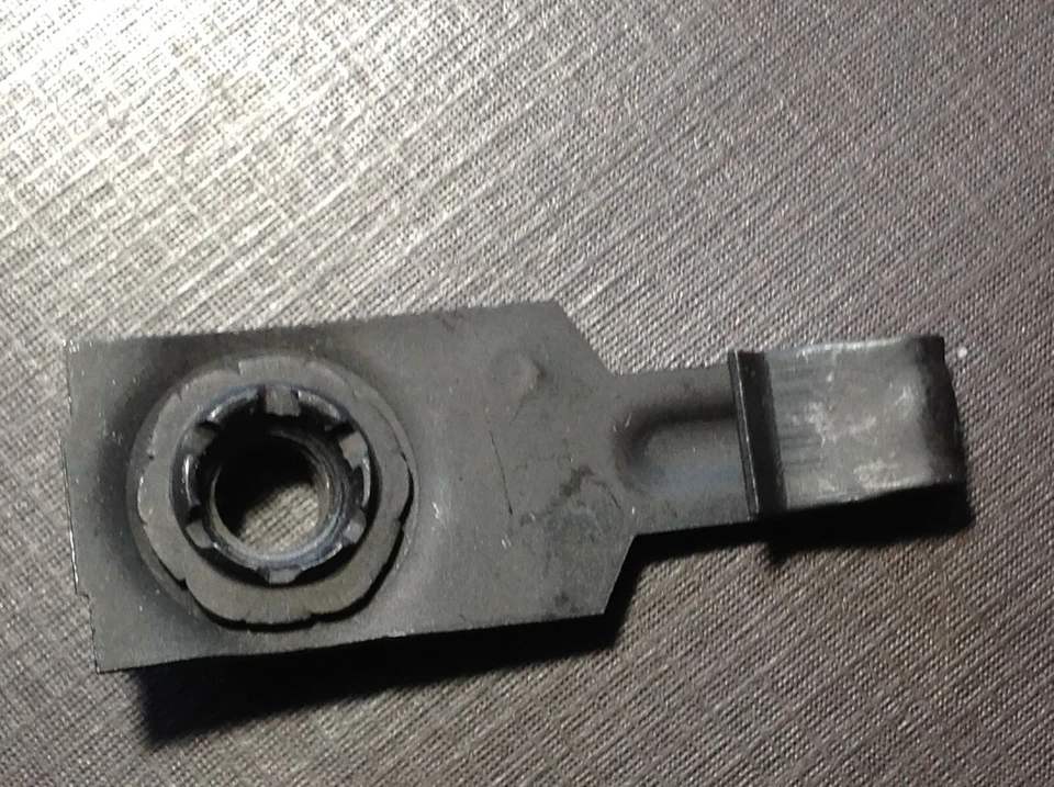 2 pcs NORS stabilizer bracket 5/16-18 nuts 1965-1972 Ford Galaxie LTD 379913-S - Image 3 of 4