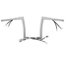 12" Prewired Ape Hanger 1.5" Fat Handlebar for Harley Softail Dyna FLHR 96-06