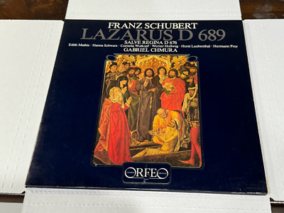 Schubert- Lazarus D 689- Chmura- 2 LP 1982 Orfeo S 011822 H Germany