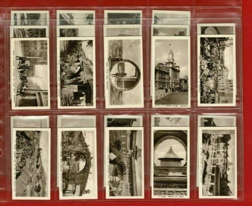 In Plastic Sleeves Exploration/Empire Collectable Cigarette Cards