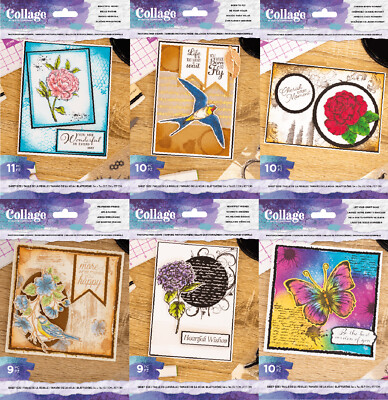 Crafter's Companion Collage - Photopolymer Stempel - 5'' x 7''
