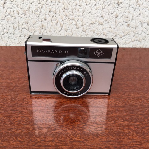Appareil Photo Argentique Agfa Iso Rapid IF - Compact, Argenté, Occasion
