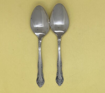 STANLEY ROBERTS ROGERS CO DREAM ROSE STAINLESS FLATWARE SINGLES & GROUPS -CHOICE
