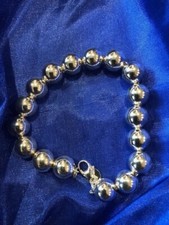 Tiffany Sterling Silver Ball Bracelet - 7"