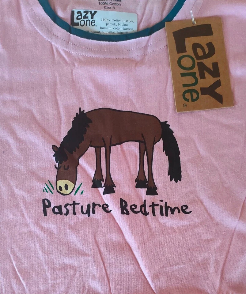 2 x Women Ladies Pyjama Tops Pyjamas TShirts Nightshirt Nightwear Sleepwear D63 - Image 3 of 4