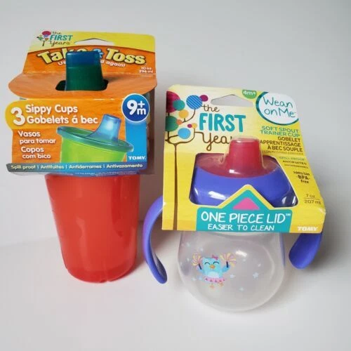 The First Years 4 Months Baby Sippy Training Cups