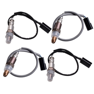 4pcs Oxygen Sensor Up/Downstream For 2008 Infiniti G37 V6 3.7L 234-9037 234-4380