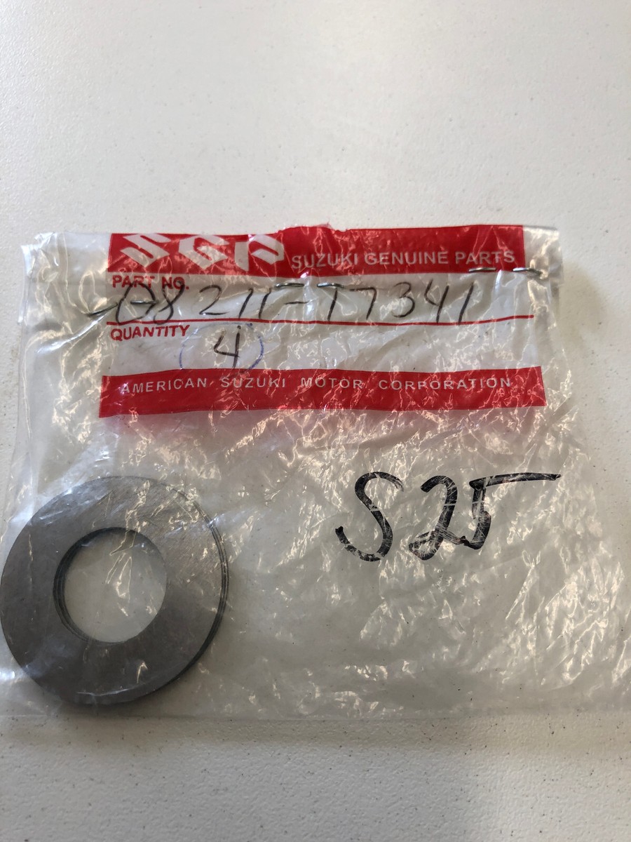 New Genuine OEM Suzuki Thrust Washer Suzuki Motorcycle P/N 08211
