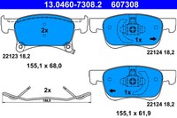 BremsbelÄGe Opel P. Adam/Corsa 1.0-1.4 14-
