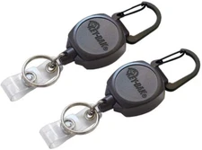 Key-Bak Sidekick Professional Heavy Duty Self Retracting ID Badge / Key Reel wit
