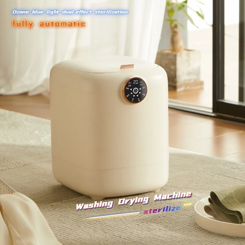 Fully Automatic Washing Drying Machine Small Portable Cleaning Underwear Socks - Image 2 of 4