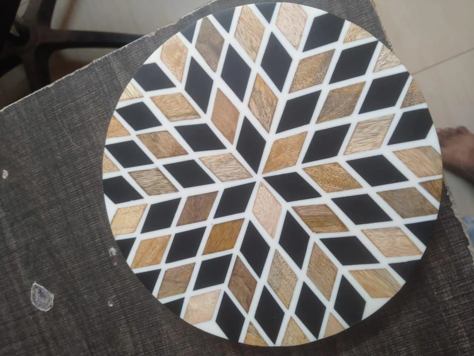 Modern Drink Table – Customized Accent Table | Side Table | Pedestal Table - Image 4 of 4