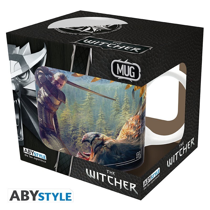 Abystyle - The Witcher - Tazza 320ml - Geralt And The Griffon