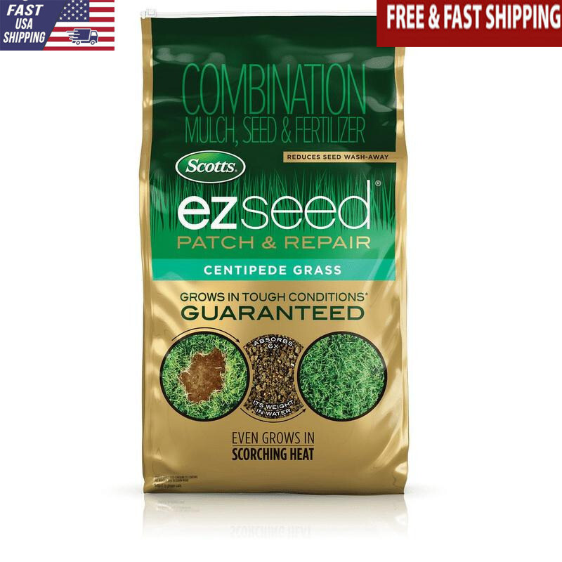 EZ Seed Patch Repair Centipede Grass Lawn Seed Mulch Food Tackifier 10 lb New