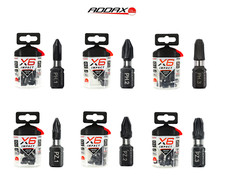 Image of Impact Driver Bits Screwdriver Insert Recess Bit 25mm PH1,PH2,PH3,PZ1,PZ2,PZ3