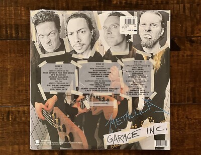 Metallica Garage Inc. Vinyl WalMart Limited edition exclusive Fade