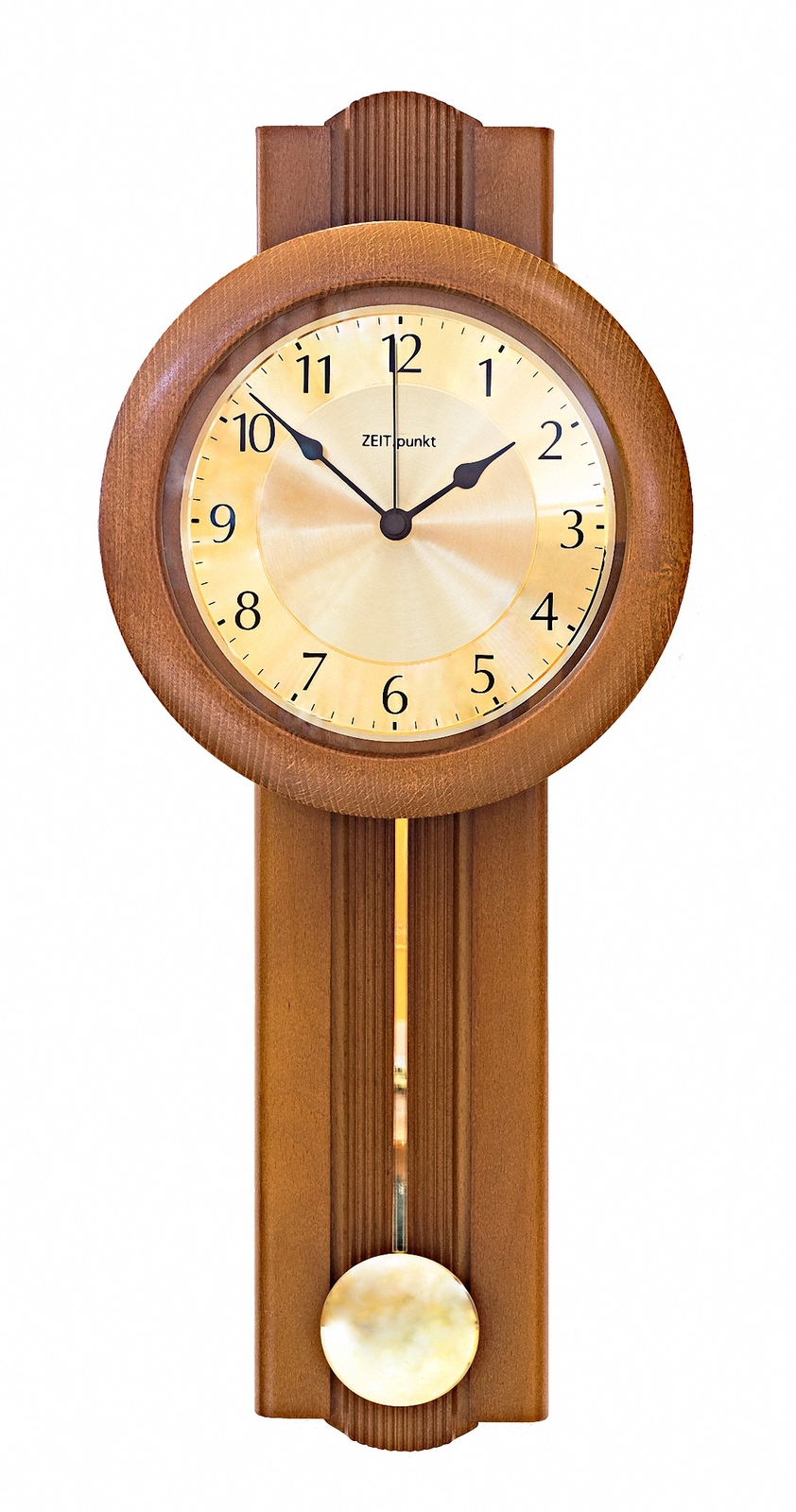 Modern wall clock with quartz movement from Zeitpunkt (Zei.. ZP 17/662/2-762 NEW