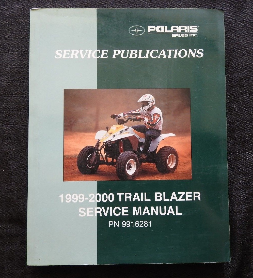 GENUINE 1999 2000 POLARIS TRAIL BLAZER ALL TERRAIN VEHICLE ATV SERVICE  MANUAL