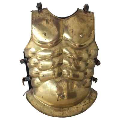 Roman Gladiator Armor in Steel and Leather Hollywood Movie Prop Handmade by H D