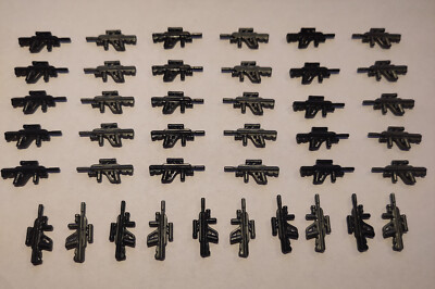 Brickarms - Liquidación/Clearance 40 ABR 2 Colores - Armas para LEGO,Mega Bloks