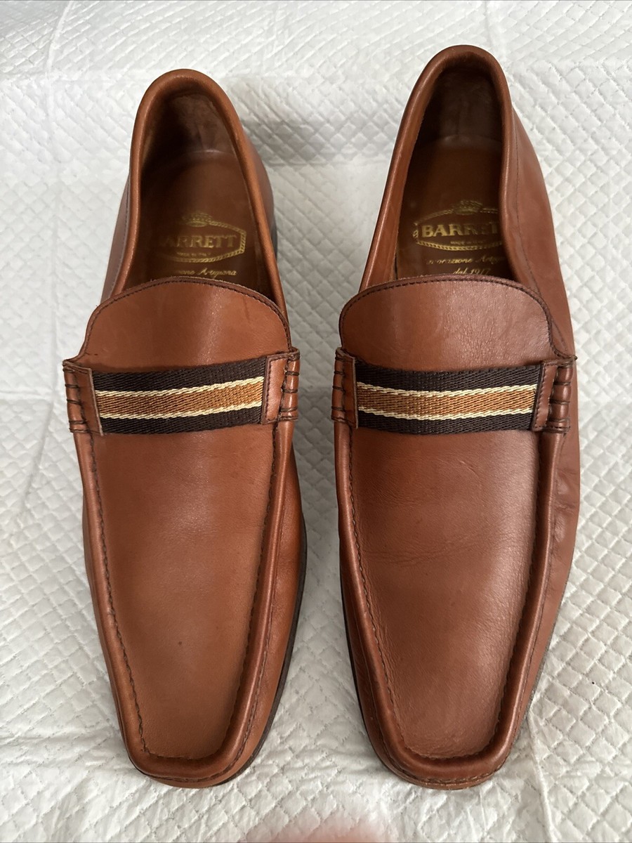 BARRETT Size 9.5 Tan Brown Leather Monk Strap Loafers Barrett Shoes for Men for sale | eBay main image 3