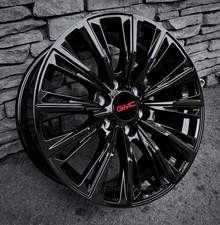 Gloss Black Escalade V Style Wheels 22x9 Fits 2000-2026 Gmc Yukon Gloss Black Escalade V Style Wheels 22x9 Fits 2000-2026 Gmc Yukon