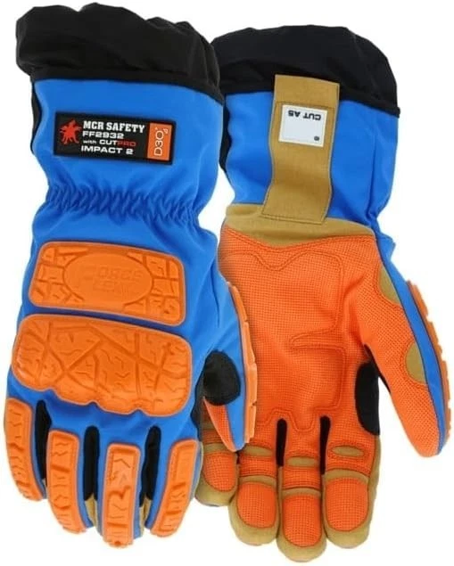 NEW MCR Safety FF2932 Insulated Mechanics Cut Resistant Work Gloves D3O XXL ~ FS