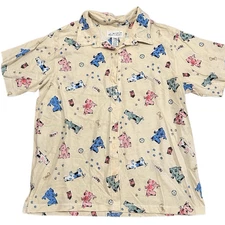 Pajama Party Dogs Top Cotton Women’s Size Large NEW No Tags by Earth Angels