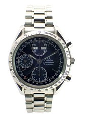 OMEGA Speedmaster Chronograph Automatic Triple Calendar Watch 3521.80 Serviced
