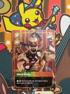 Lee Sin Blind Monk Rare 257/298 Origins Riftbound Karten NM