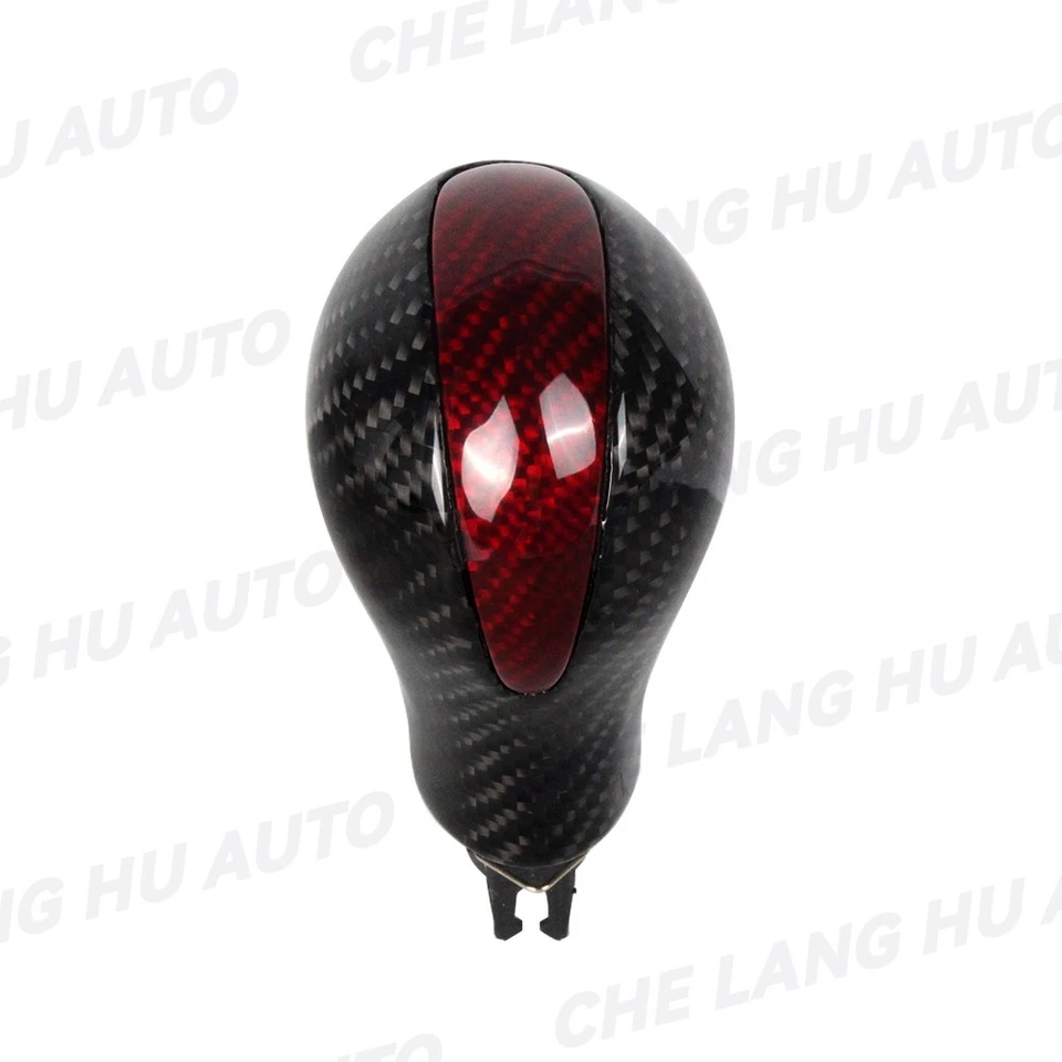 For Nissan Infiniti G25 G37 FX37 EX37 QX70 Q60 QX50 Carbon Fiber Gear Shift Knob - Imagem 4 de 4